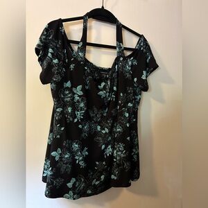 Torrid Size 2 Cold Shoulder, Halter top